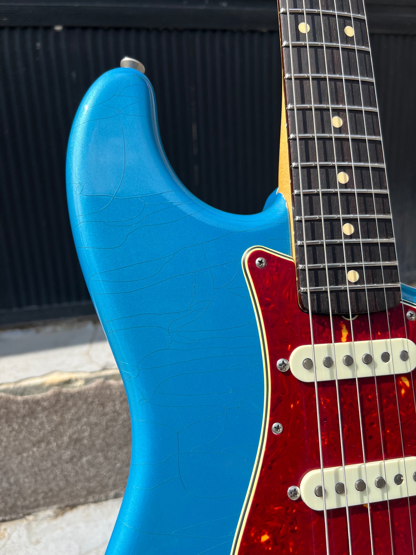 Hollowtone Strat (Lake Placid Blue relic)