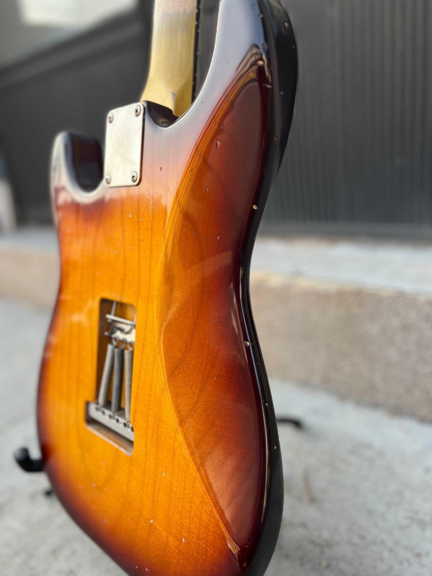 Hollowtone Strat (faded sunburst relic)