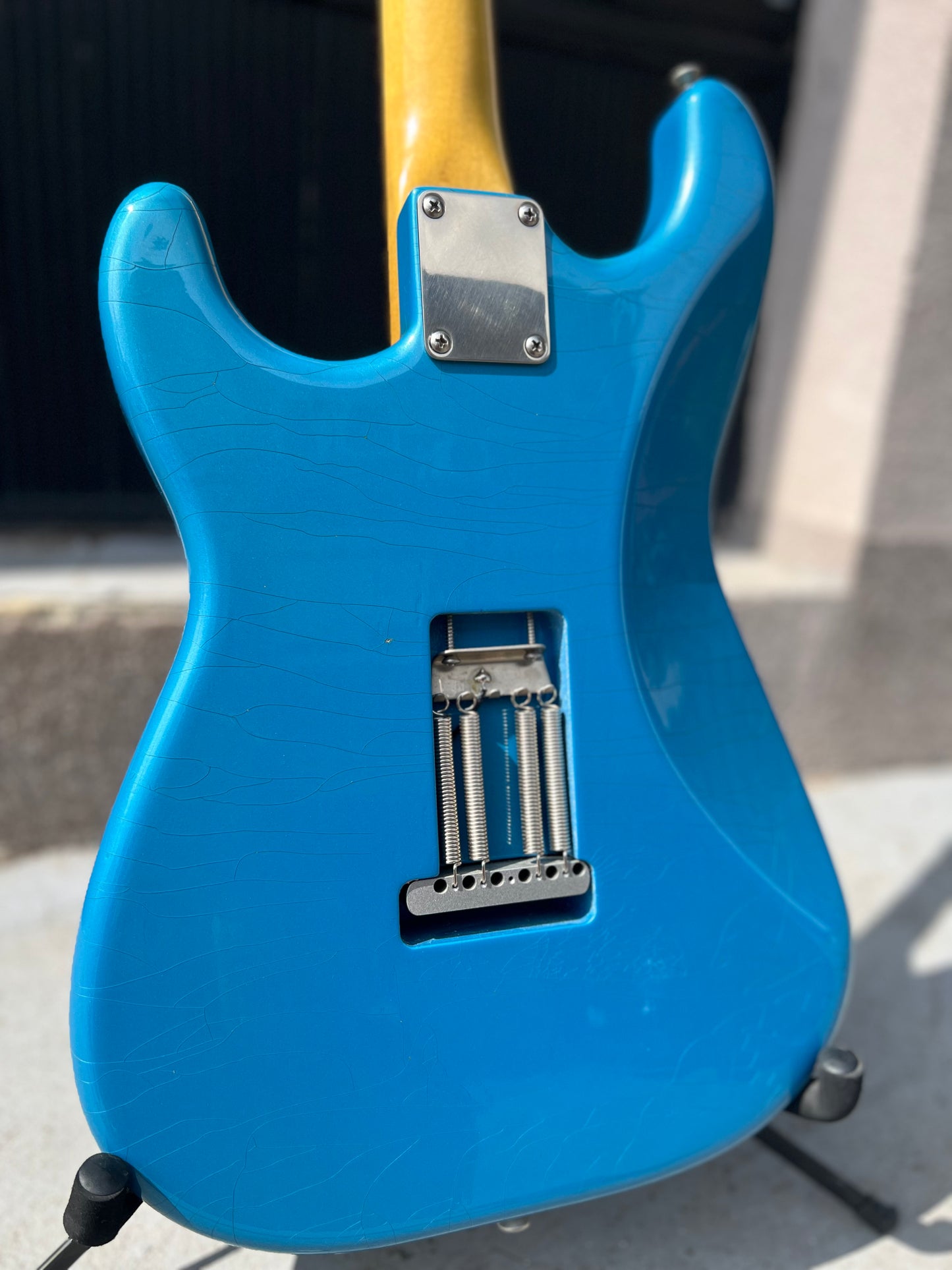 Hollowtone Strat (Lake Placid Blue relic)