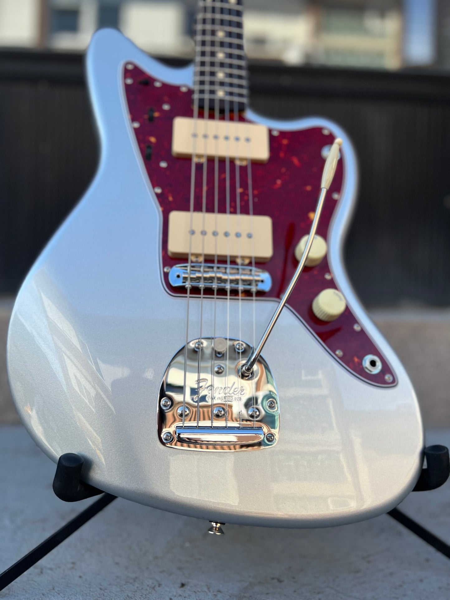 Hollowtone Jazzmaster (silver sparkle)