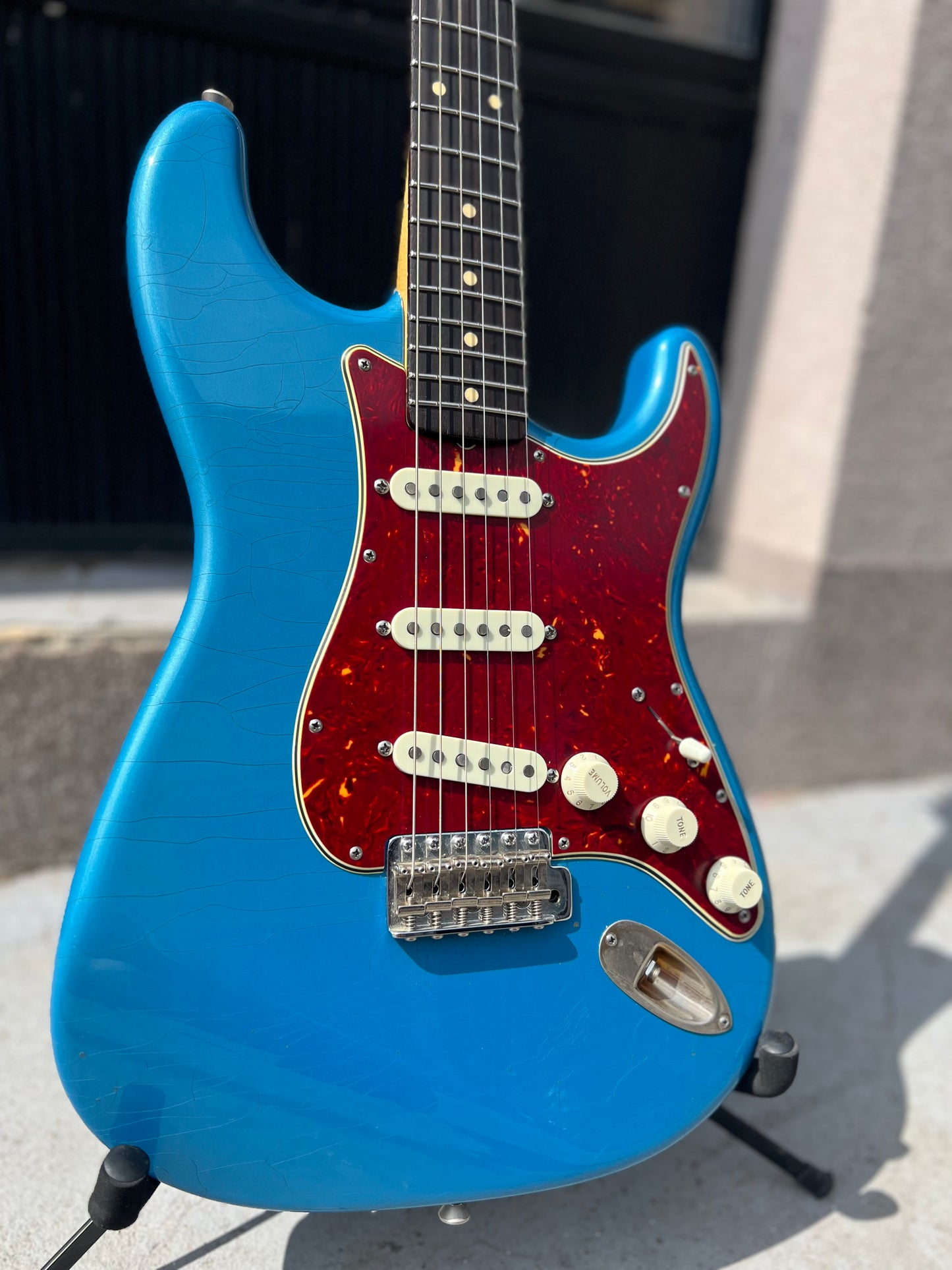 Hollowtone Strat (Lake Placid Blue relic)