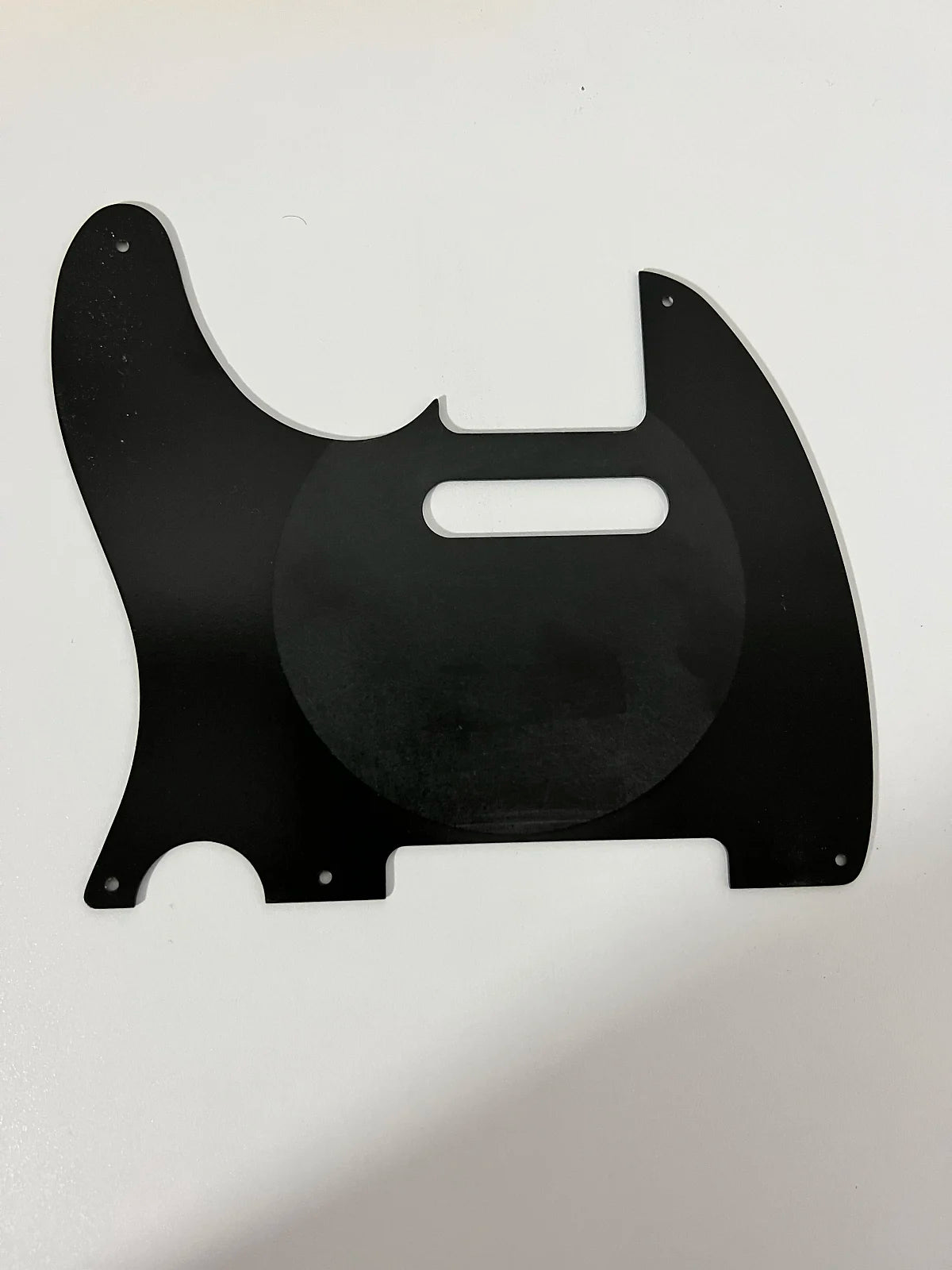 Bakelite Tele or Esquire pickguard (nitro lacquered, light relic)