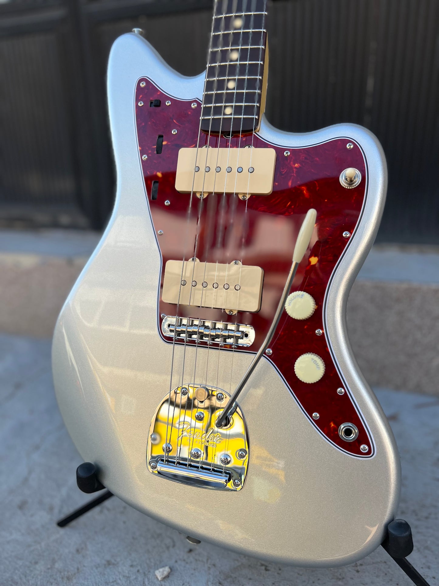 Hollowtone Jazzmaster (silver sparkle)