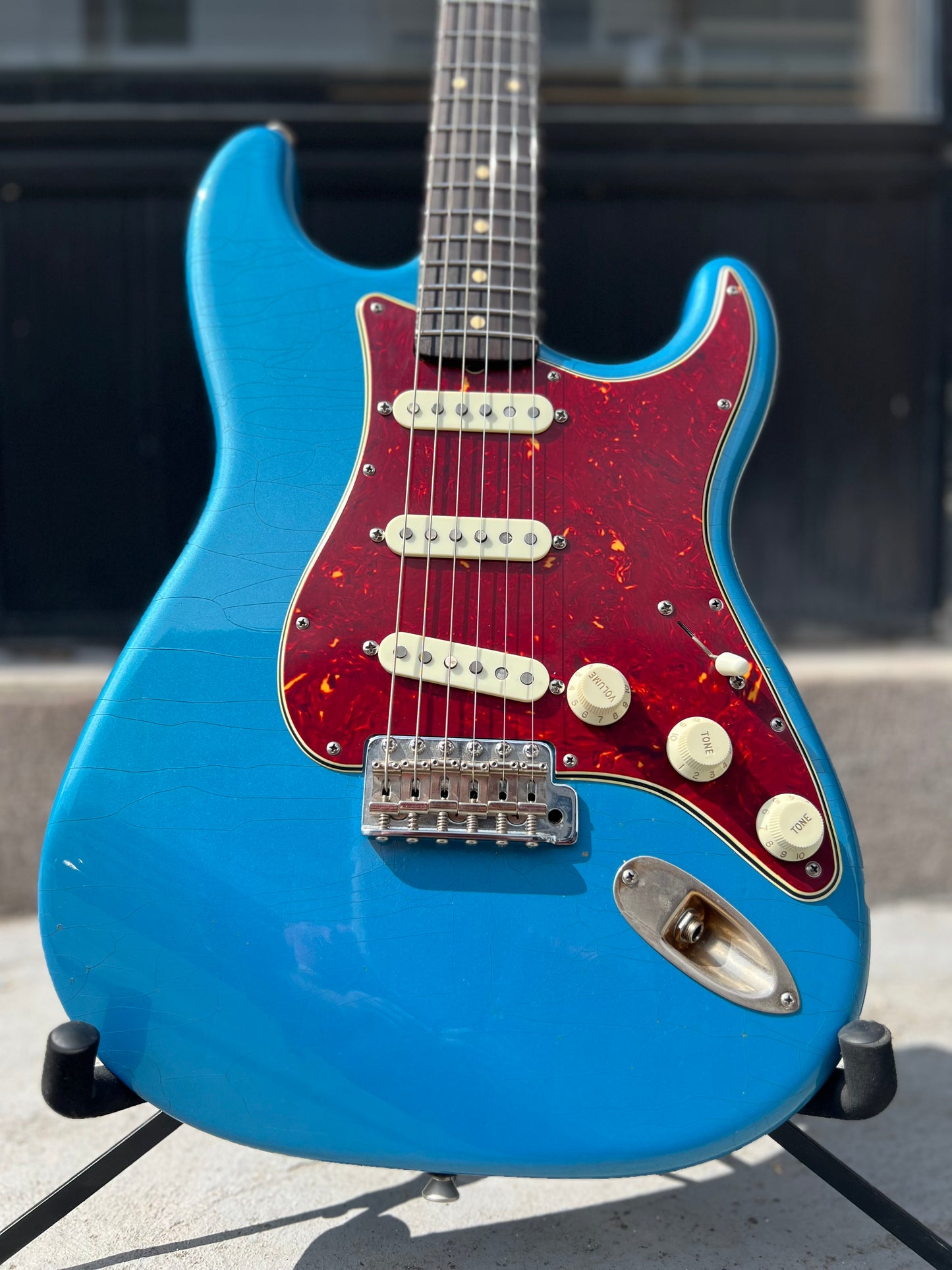 Hollowtone Strat (Lake Placid Blue relic)