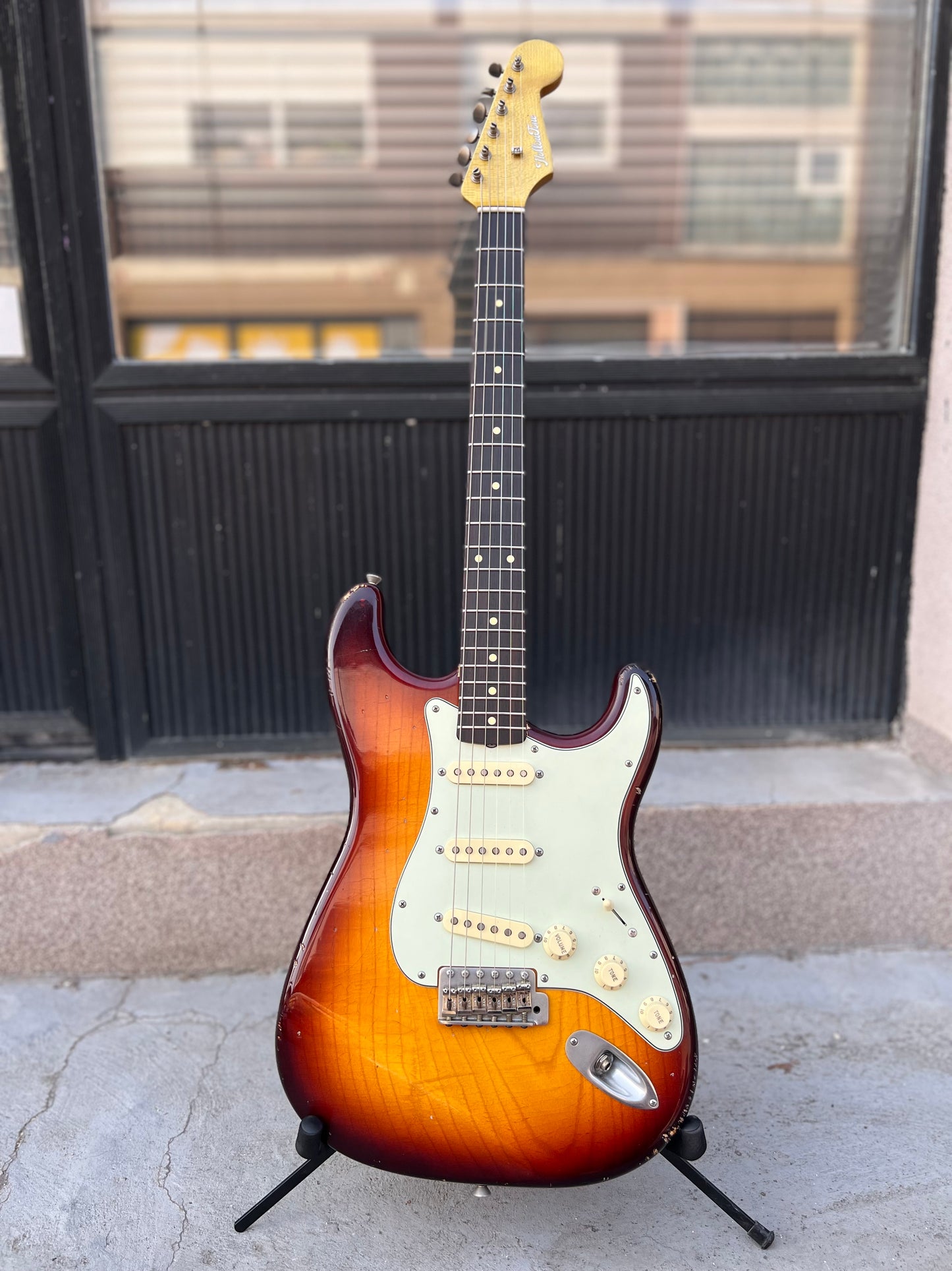 Hollowtone Strat (faded sunburst relic)