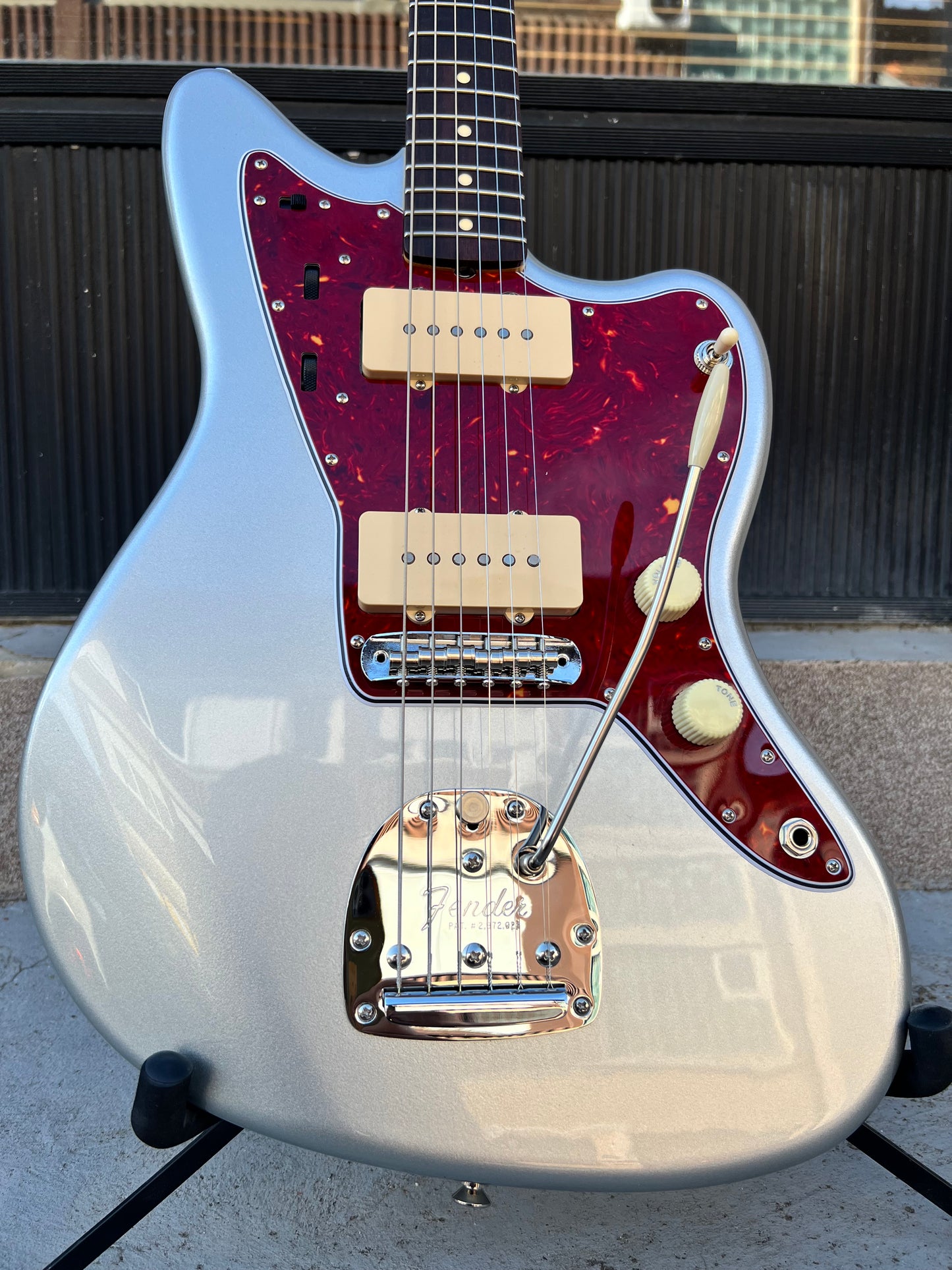 Hollowtone Jazzmaster (silver sparkle)
