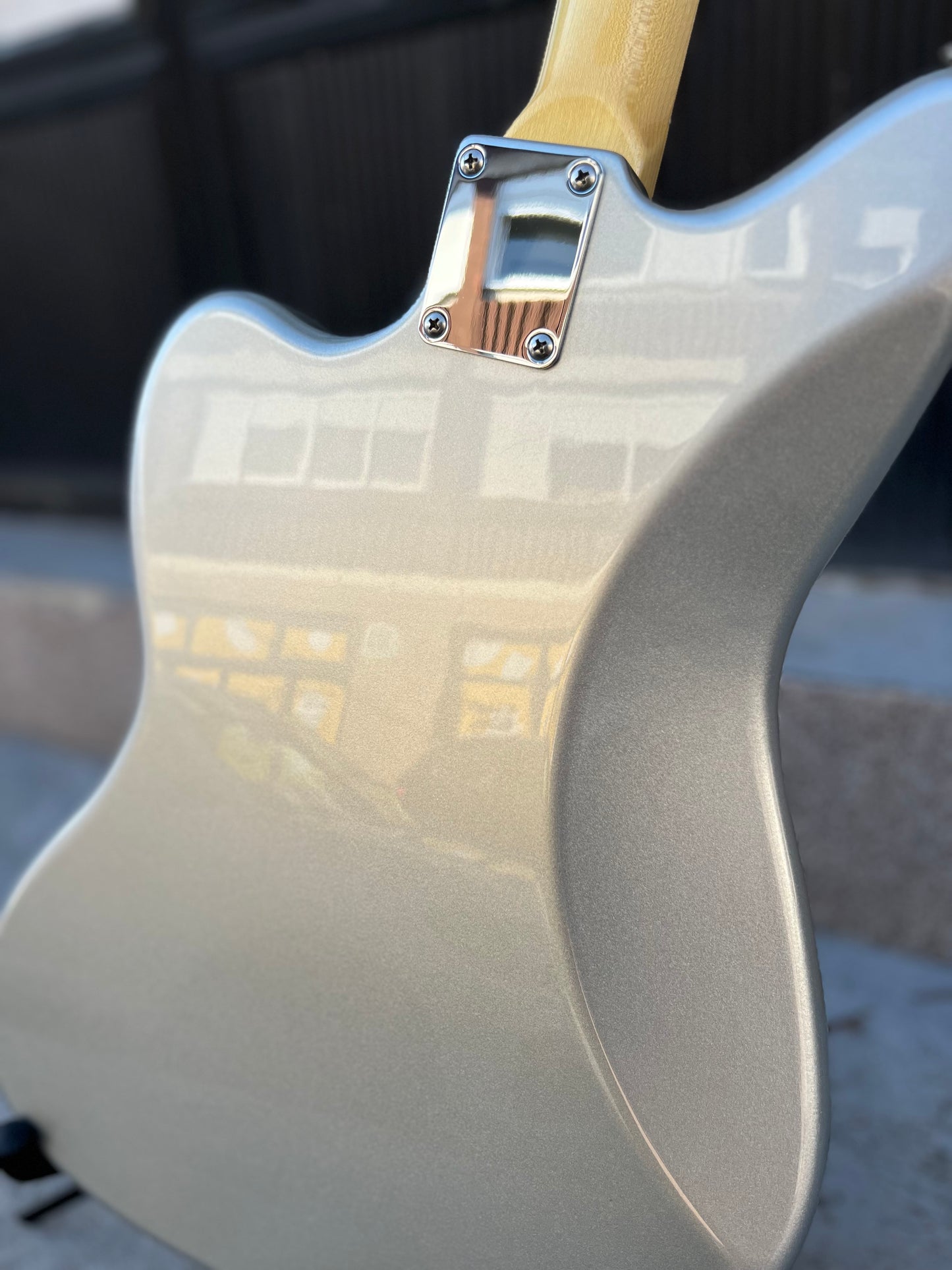 Hollowtone Jazzmaster (silver sparkle)