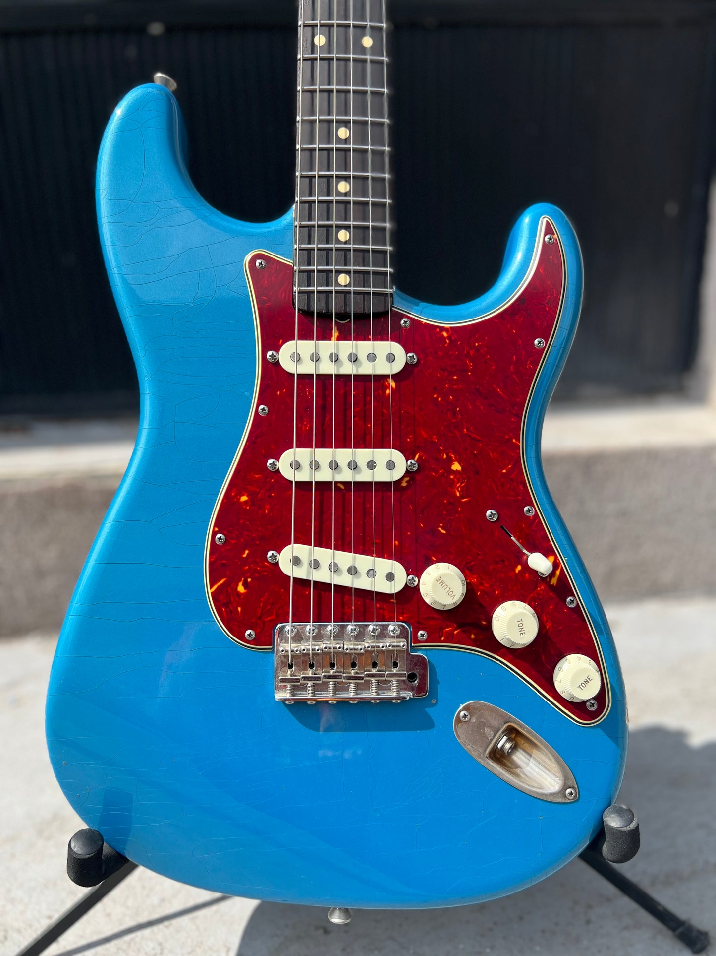 Hollowtone Strat (Lake Placid Blue relic)