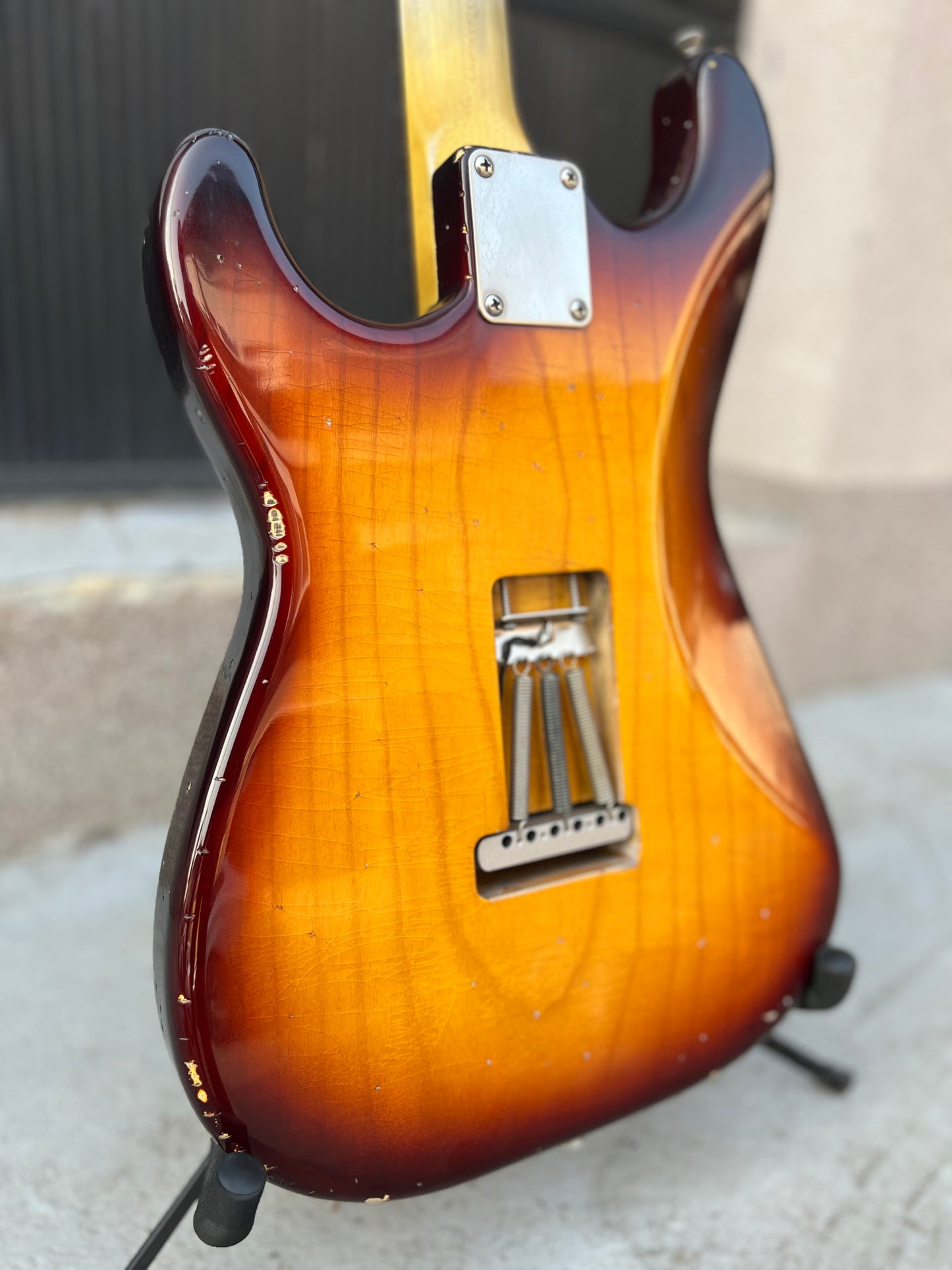 Hollowtone Strat (faded sunburst relic)