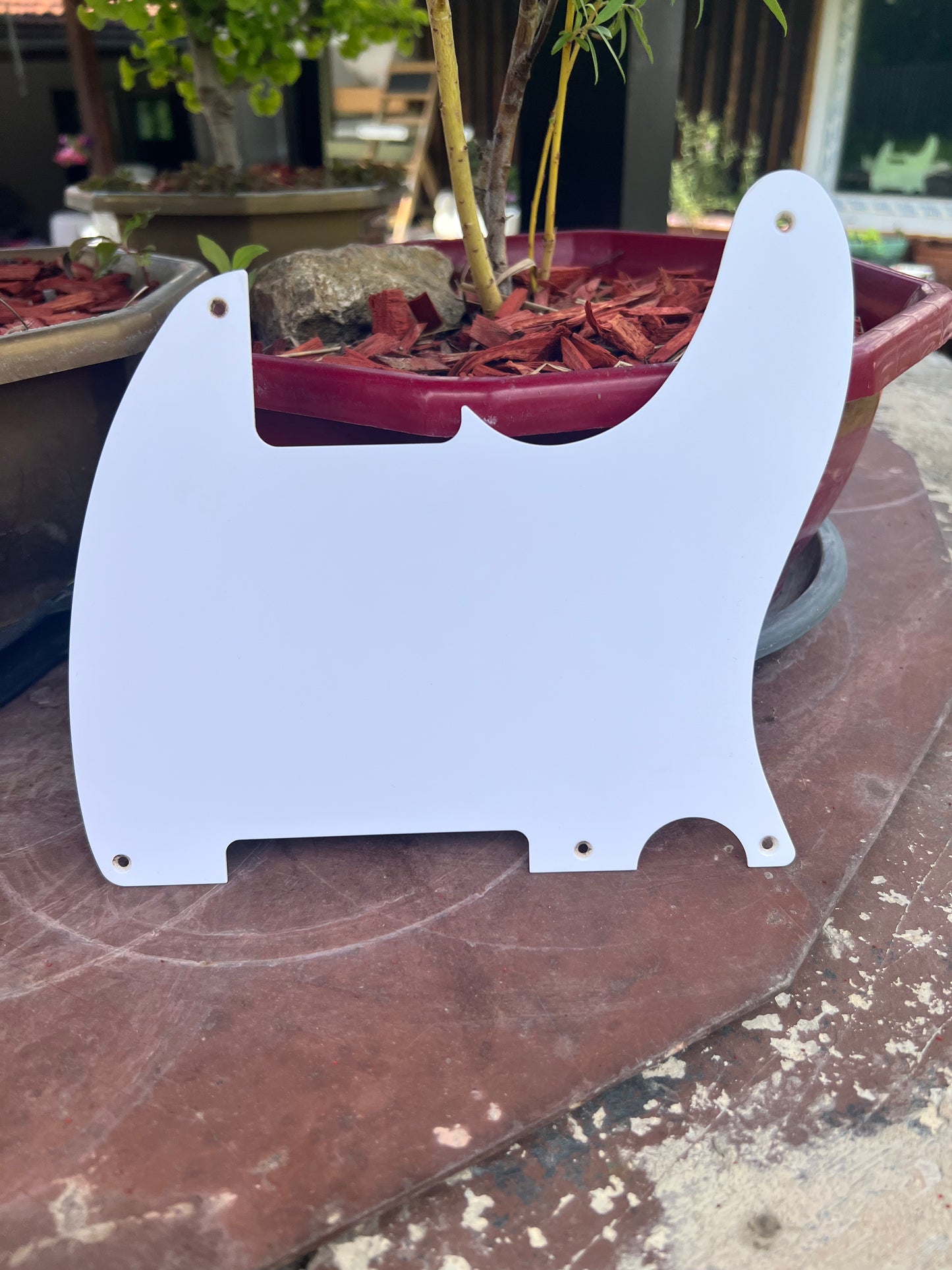 Esquire pickguard - light aging