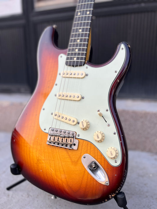 Hollowtone Strat (faded sunburst relic)