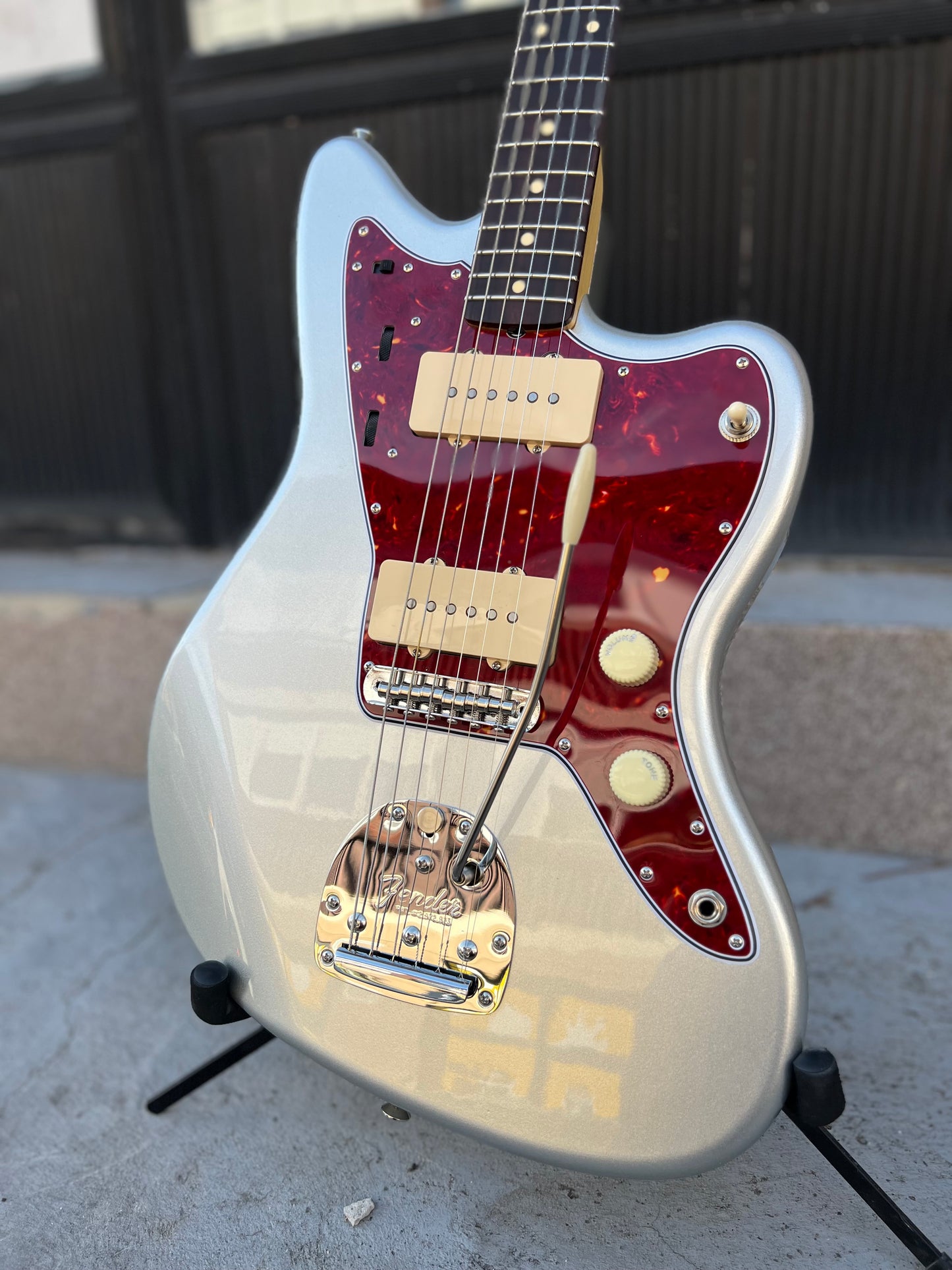 Hollowtone Jazzmaster (silver sparkle)
