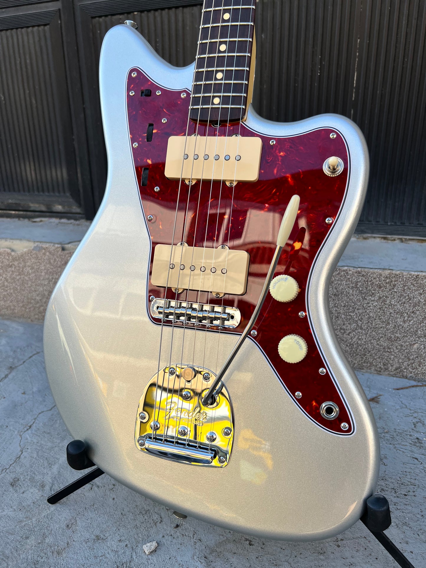 Hollowtone Jazzmaster (silver sparkle)