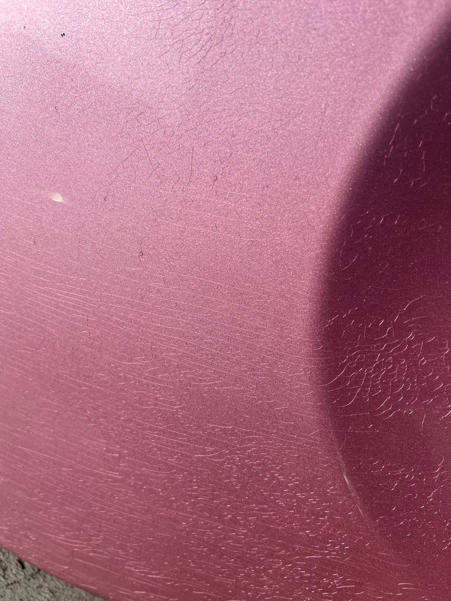 Hollowtone Jazzmaster in Burgundy mist relic