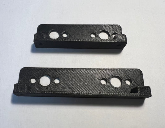 Roller pot brackets for Jaguar/Jazzmaster