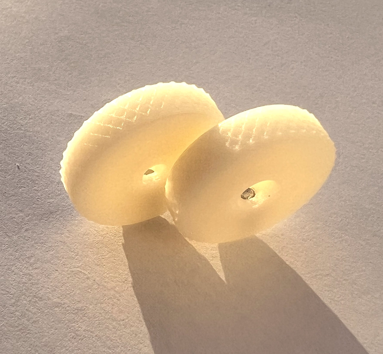 Nylon roller wheels for Jaguar/Jazzmaster (4mm or 6mm shaft selection)